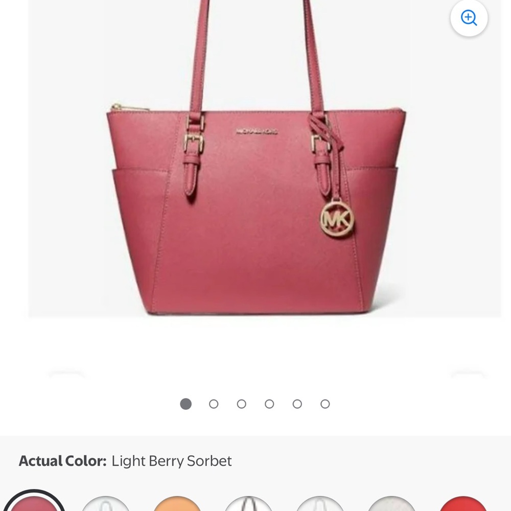 Michael Kors Light Berry Sorbet Tote